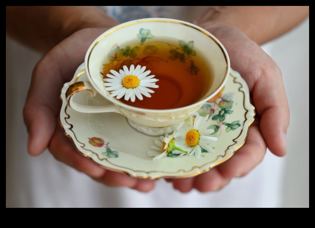 هدوء الصباح: ابدأ يومك بشكل صحيح مع كوب من شاي البابونج